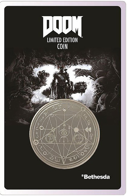 Doom Limited Edition Coin (Silver Edition)